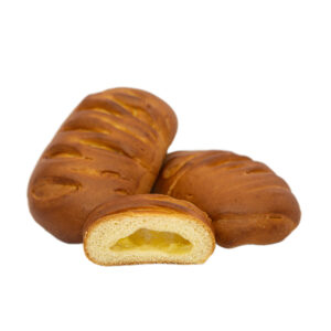булка з яблуком